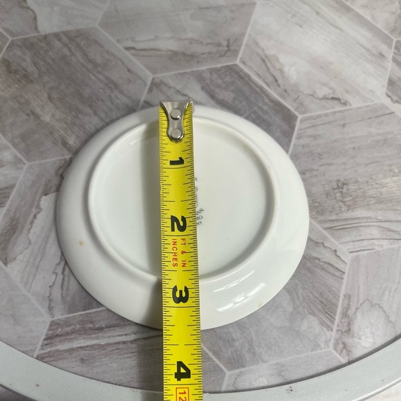 Vintage Schumann Arzberg Bavaria Floral Plate 4.75” Germany Gilt Trim - Picture 5 of 6